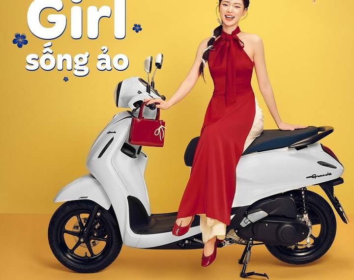 Yamaha Grande phiên bản đặc biệt màu mới. (Ảnh: Yamaha)
