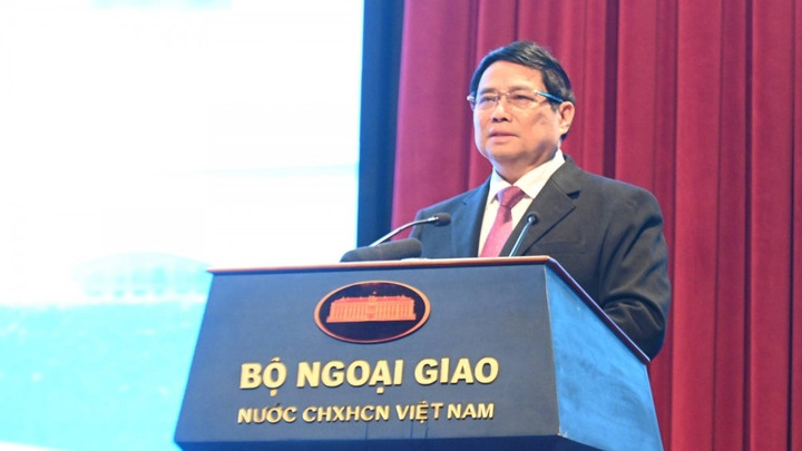 Thủ tướng Chính phủ Phạm Minh Chính phát biểu tại hội nghị.