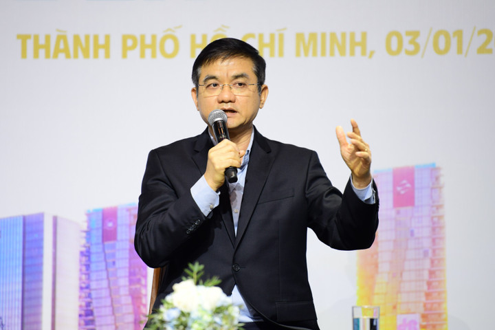 Ông Nguyễn Quang Trí – GĐ Điều hành Marketing Vinamilk - khẳng định giá trị cốt lõi việc đổi mới thương hiệu là “Vì khách hàng”.