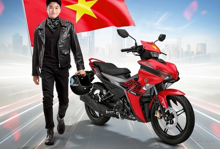 Yamaha Exciter 155 VVA phiên bản tiêu chuẩn hoàn toàn mới. (Ảnh: Yamaha)