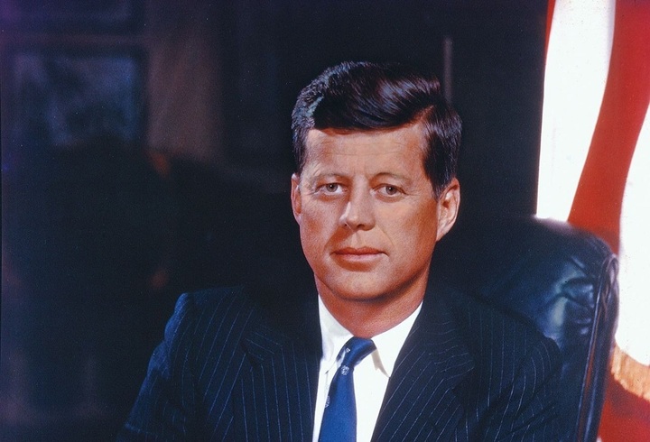 Cựu Tổng thống Mỹ John F. Kennedy. (Ảnh: Britannica)