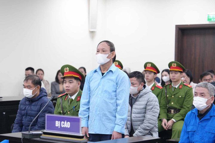 Bị cáo Nguyễn Đức Thái tại toà.