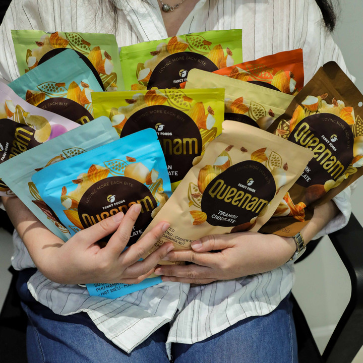 Sự đa dạng về các vị, giúp Queenam luôn là lựa chọn hàng đầu của người tiêu dùng. (Ảnh: Queenam)