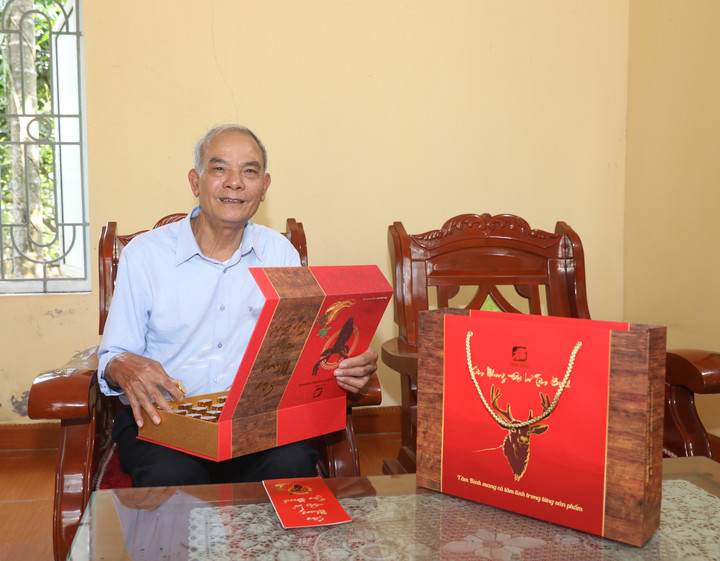 Ông Lương Đình Cử cải thiện sức khỏe sau khi dùng Sâm Nhung Đại Bổ Tâm Bình con rể biếu.