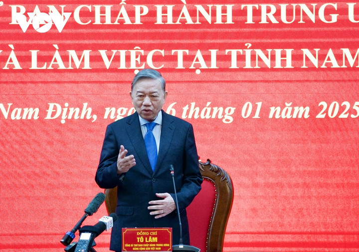 Tổng Bí thư Tô Lâm.