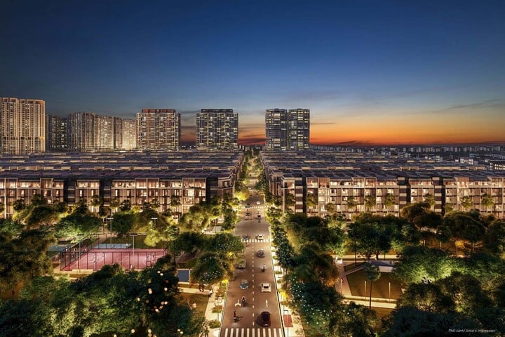 Phối cảnh tổng thể dự án The Global City của Masterise Homes.