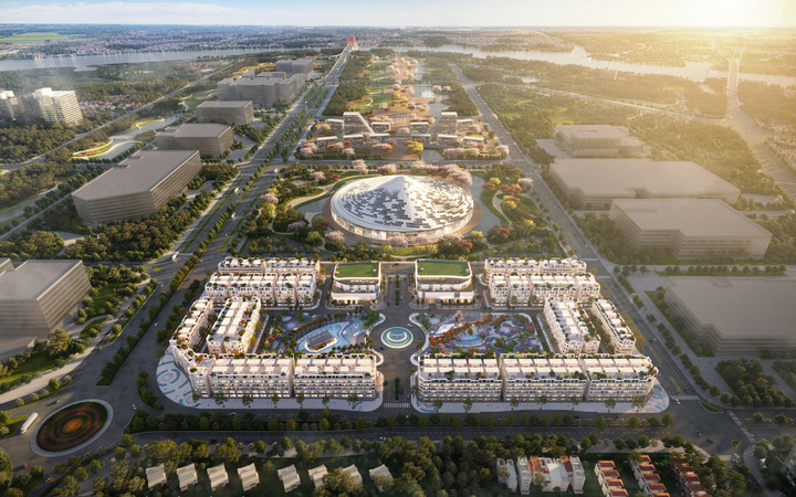 Cầu Hoàng Văn Thụ kết nối nội thành với Trung tâm Chính trị - Hành chính Bắc Sông Cấm, Khu công nghiệp VSIP.