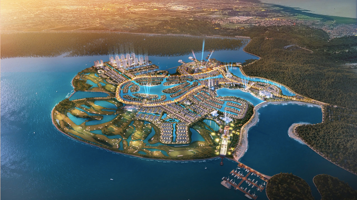 Phối cảnh tổng thể Dự án Dragon Ocean Đồ Sơn.