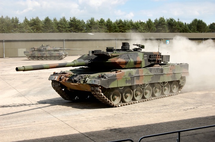 Xe tăng Leopard 2A6 của Đức. (Ảnh: Fighting-Vehicles)