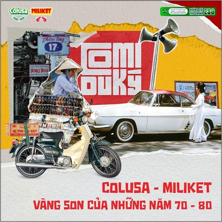 Cách kể chuyện bằng hình ảnh đầy sáng tạo của Colusa - Miliket trong khuôn khổ chiến dịch “Liên kết Việt phiêu lưu ký”.