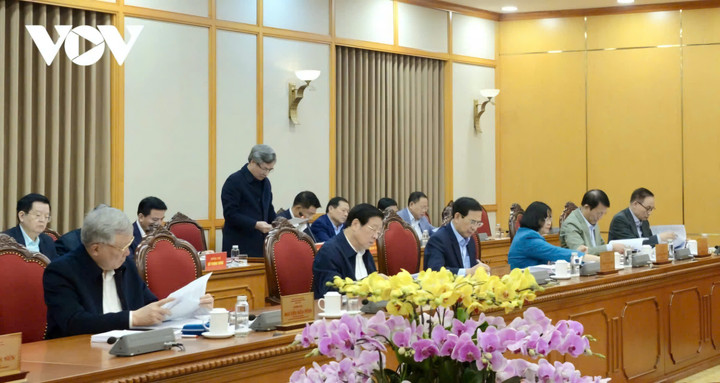 Phiên họp Ban Chỉ đạo Trung ương về tổng kết việc thực hiện Nghị quyết số 18-NQ/TW.