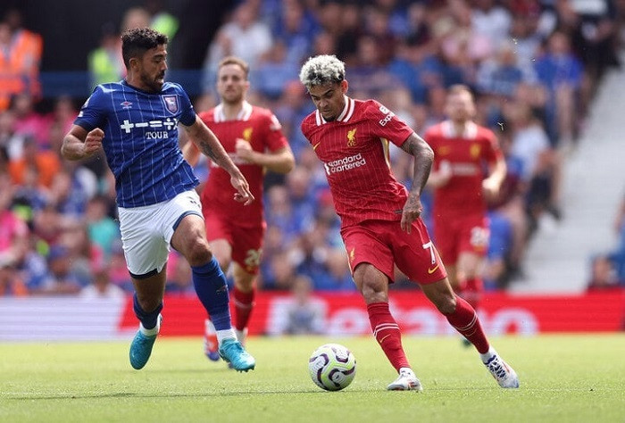 Liverpool chạm trán Ipswich Town tại Premier League