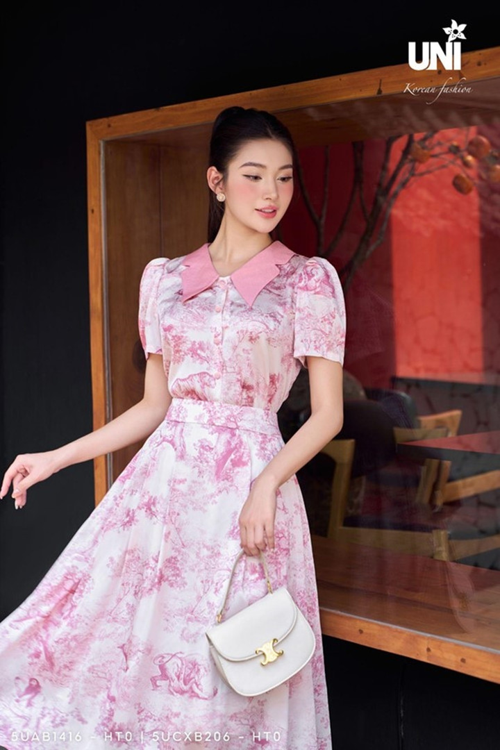 Đầm UNI tôn lên cá tính người mặc.