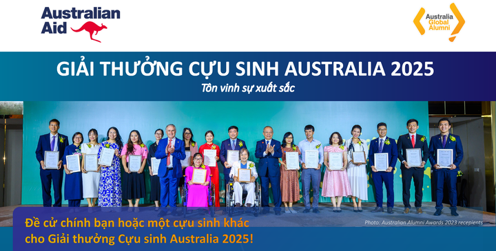 Giải thưởng cựu sinh Australia 2025 nhận đề cử - 1