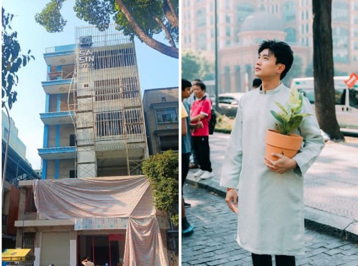 Quốc Trường khoe: "Nhìn văn phòng mới cái rồi về quê thôi". Ngoài sự nghiệp diễn xuất, ngôi sao phim "Về nhà đi con" rất mát tay trong việc kinh doanh. Anh có chuỗi nhà hàng mỳ cay nổi tiếng tại TP.HCM và đang có ý định thêm nhà hàng tại miền Bắc.