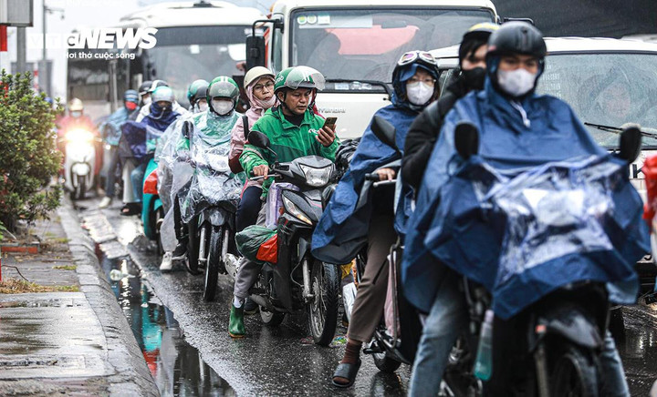 Hôm nay 27 Tết, miền Bắc chuyển mưa rét. (Ảnh minh hoạ: Vũ Duy Khánh)