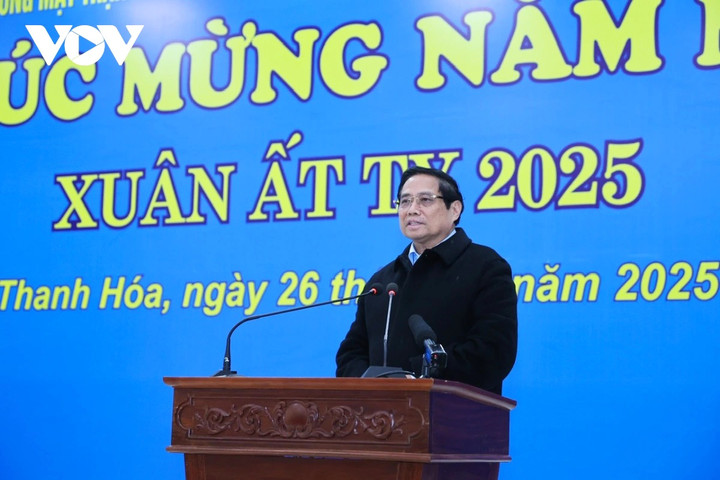 Thủ tướng mong tỉnh phát huy tinh thần “Thanh Hóa anh hùng” tiếp tục đoàn kết, thống nhất trong Đảng bộ, chính quyền, trong xã hội, trong nhân dân