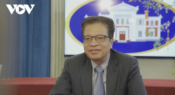 Đại sứ Việt Nam tại Nga Đặng Minh Khôi.