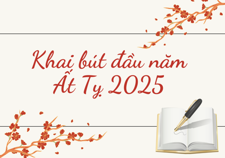 Khai bút đầu năm Ất Tỵ 2025 ngày nào, giờ nào? (Ảnh: Nhật Thùy)