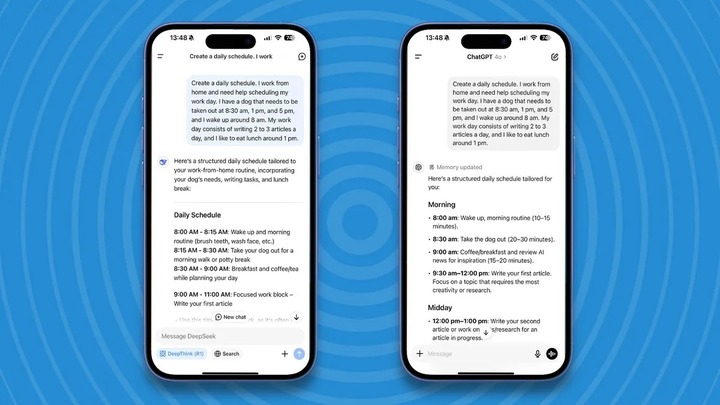 DeepSeek được coi có khả năng là "đối thủ" với ChatGPT.