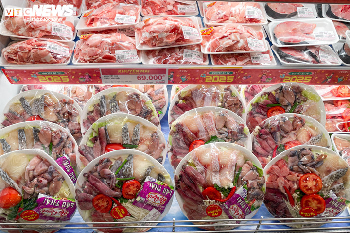 Siêu thị lại đầy ắp hàng hóa sau kỳ nghỉ Tết Nguyên đán Ất Tỵ - 7