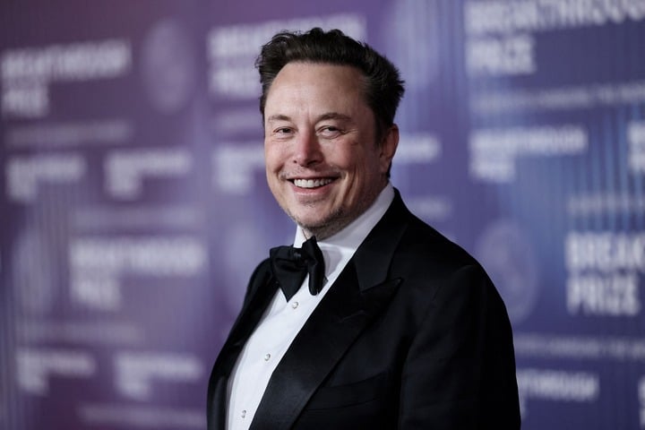 Tỷ phú Elon Musk.