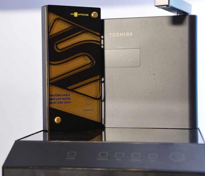 Toshiba vinh danh “Thương hiệu máy lọc nước xuất sắc 2024”.