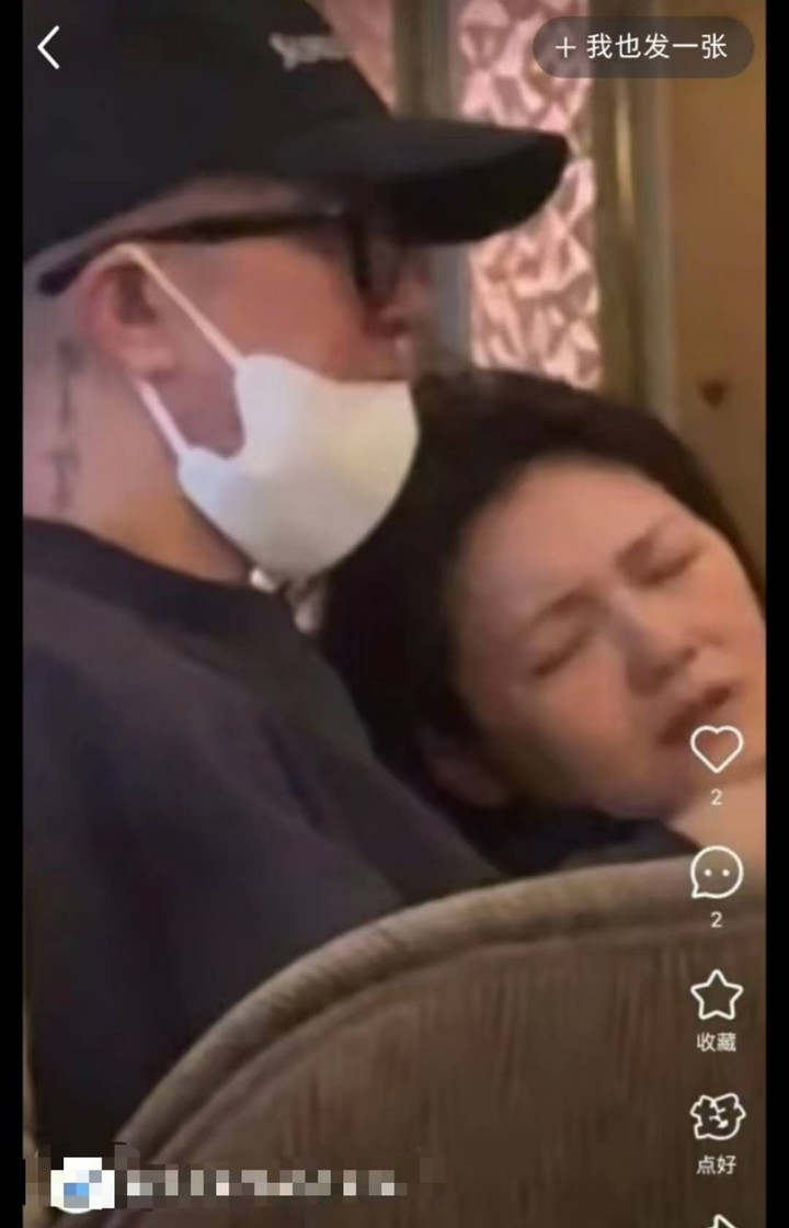 Hình ảnh của Từ Hy Viên do một tài xế ghi lại.