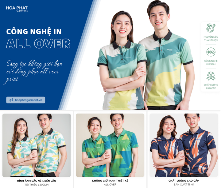 Công nghệ in toàn diện All-Over Printing: Bước đột phá của thời trang hiện đại - 2