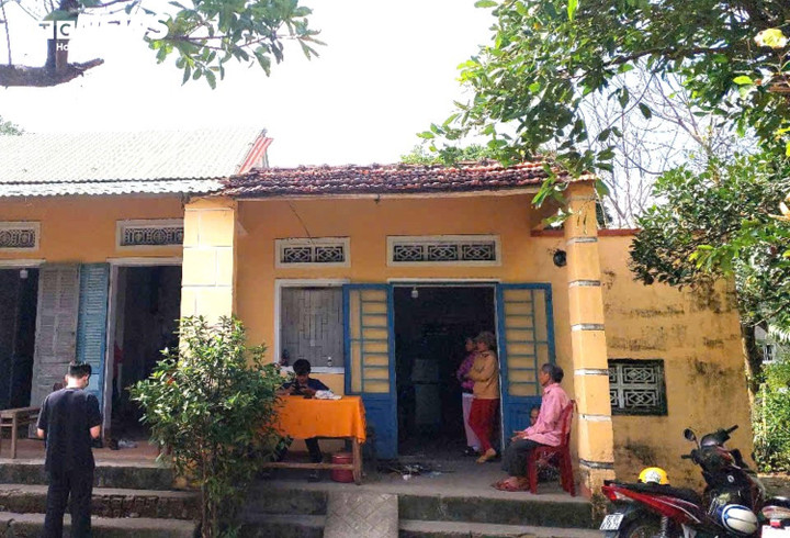 Chái nhà thờ tộc là nơi gia đình anh Thành sinh sống.