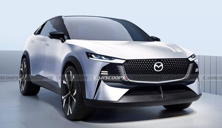 Mẫu concept SUV điện Mazda Arata.