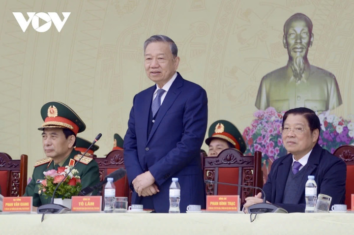 Tổng Bí thư Tô Lâm: Lữ đoàn tên lửa 490 phải tinh, gọn, mạnh, cơ động, linh hoạt - 5