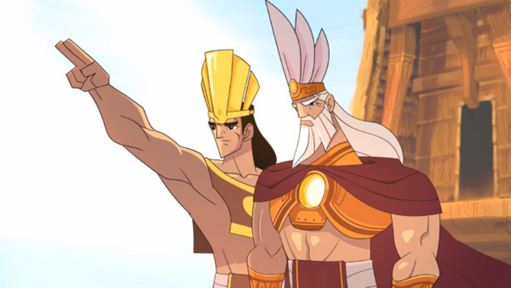 Thục Phán An Dương Vương lãnh đạo người Việt đánh bại quân Tần, lập nên nhà nước Âu Lạc. (Ảnh minh hoạ)