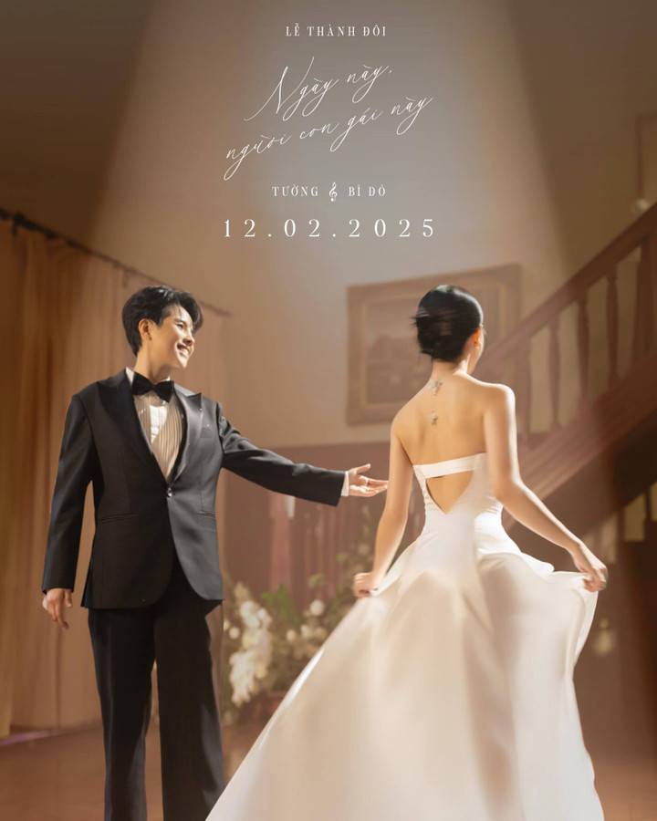 Vũ Cát Tường và bạn gái tổ chức hôn lễ vào ngày 12/2.