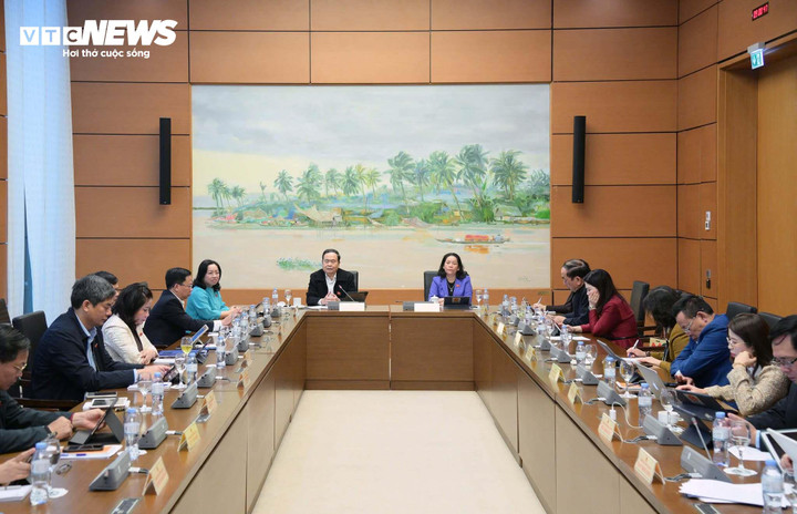 Các đại biểu cho ý kiến tại tổ sáng 13/2.