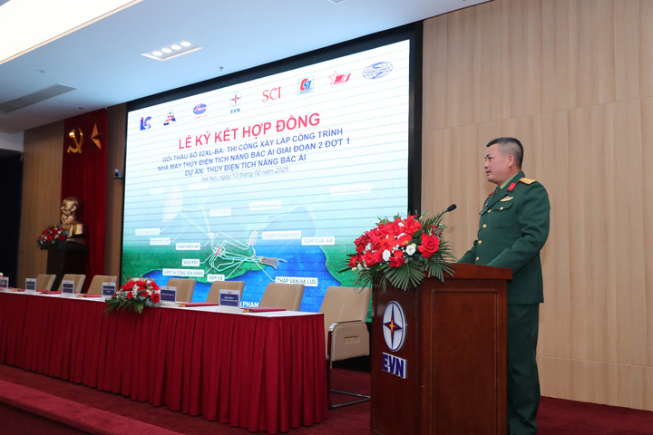 EVN ký hợp đồng gói thầu Nhà máy thủy điện Tích năng Bắc Ái - 4