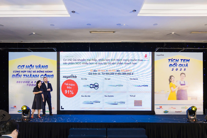 Saigon Co.op phối hợp cùng đối tác triển khai chương trình Tích tem đổi quà năm 2025.