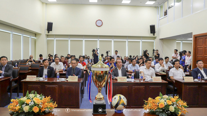 Lễ công bố giải Futsal HDBank VĐQG 2025 diễn ra tại TP.HCM sáng nay 15/2