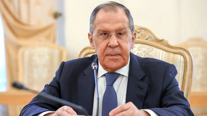 Ngoại trưởng Nga Sergey Lavrov. (Ảnh: The Moscow Times)