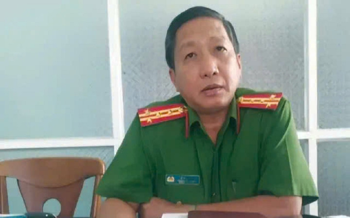 Nguyên Trưởng Công an TP Phú Quốc Lê Văn Mót.