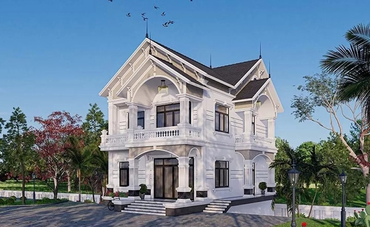 Nhà mái Thái ngày càng được ưa chuộng. (Ảnh: Vinavi)