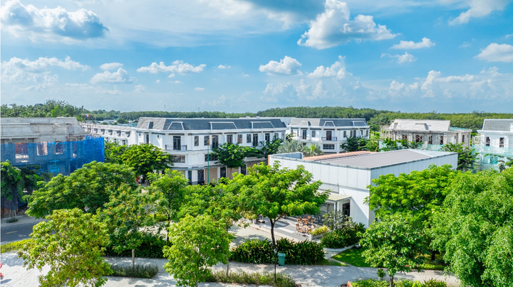 Một góc khu đô thị Richland Residence nhìn từ trên cao.