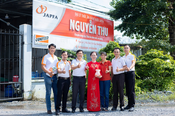 Đại lý Nguyễn Thu (Tiền Giang) lựa chọn đồng hành và hợp tác với Japfa từ năm 2005.