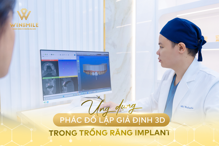 Bác sĩ Đình Đức đang lập phác đồ giả định 3D.