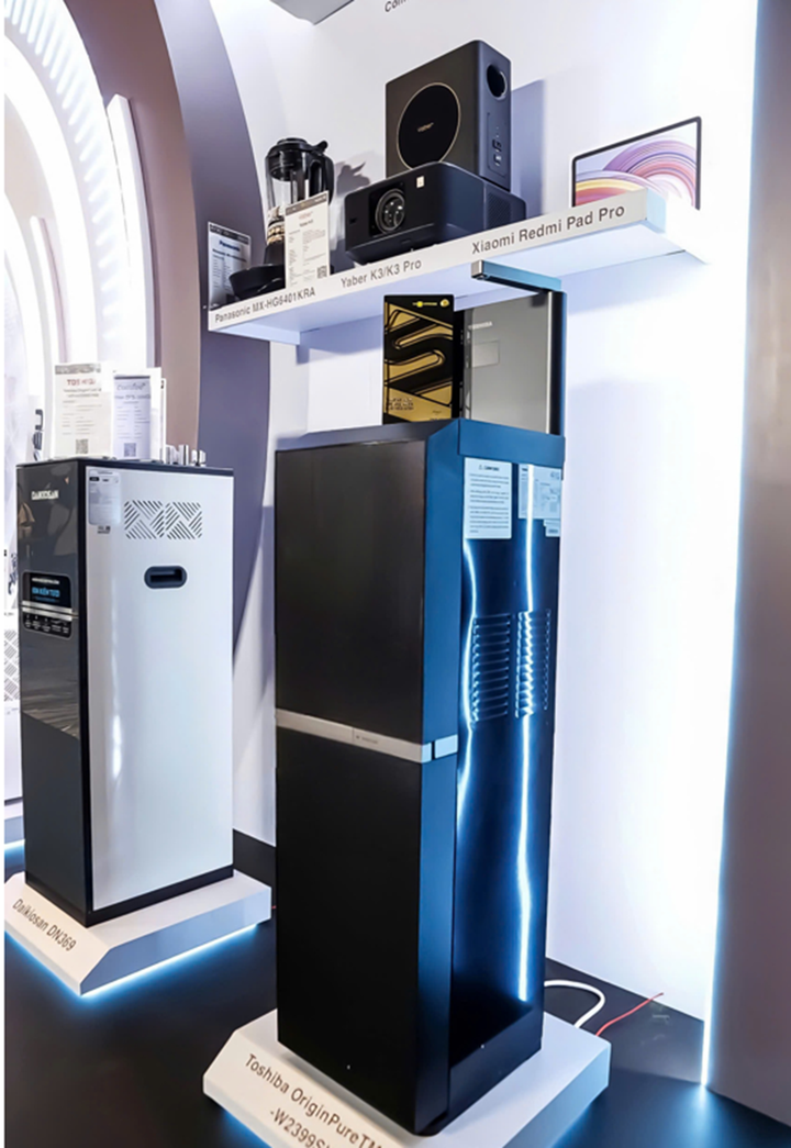 Máy lọc nước Toshiba OriginPure trưng bày tại gian hàng "Sản phẩm tôi yêu" ở sự kiện nào….