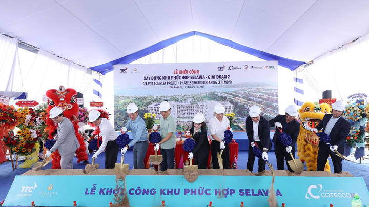 Lễ khởi công đánh dấu cột mốc hiện thực hóa Selavia - “Sen vàng nơi đảo ngọc”, khu phức hợp nghỉ dưỡng đẳng cấp quốc tế.