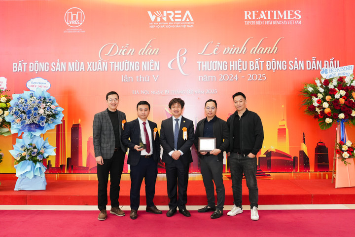 Giải thường lần này một lần nữa khẳng định vị thế "top one" của Meey Group trong ngành proptech.