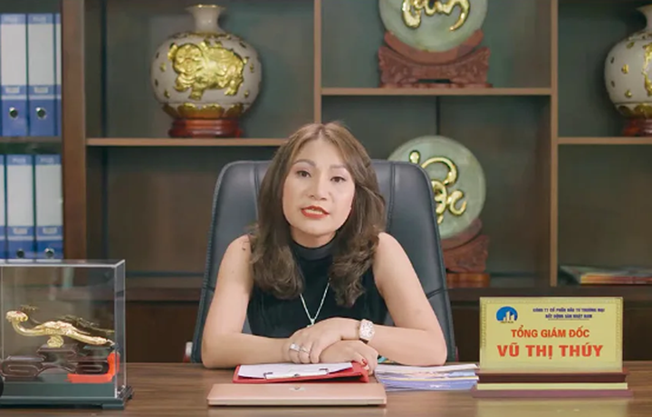 Tổng Giám đốc Công ty Bất động sản Nhật Nam Vũ Thị Thúy. (Ảnh: CAND)