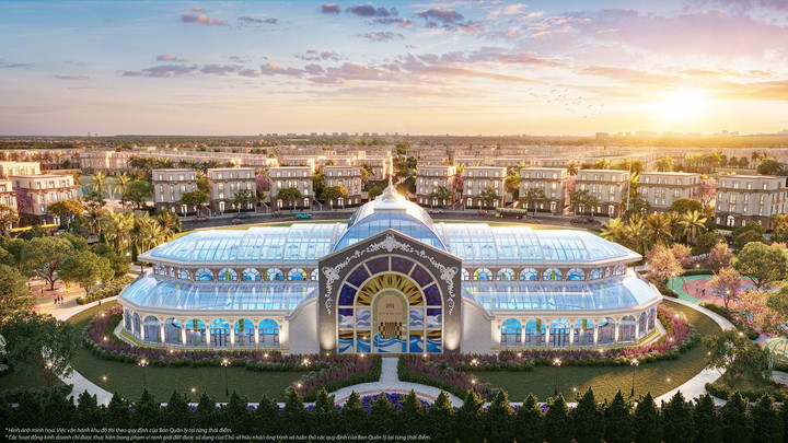 Phân khu Hoàng Gia sở hữu riêng “vườn thượng uyển” Europa Royal Park trong lòng