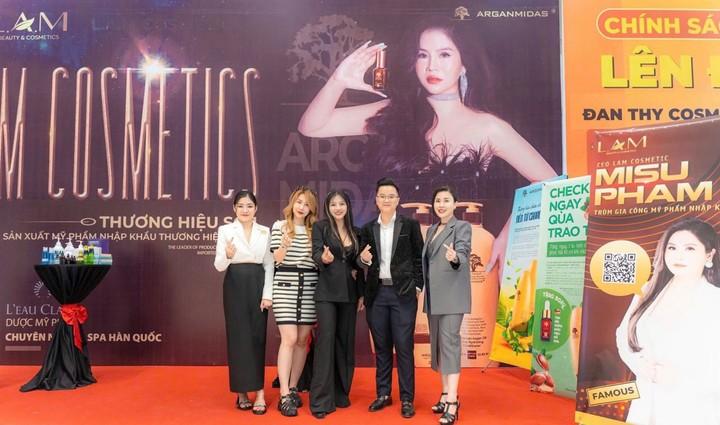 Lam Cosmestic - một trong những đơn vị phân phối độc quyền Arganmidas tại Việt Nam.